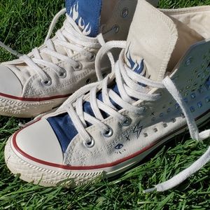 custom painted converse hightops